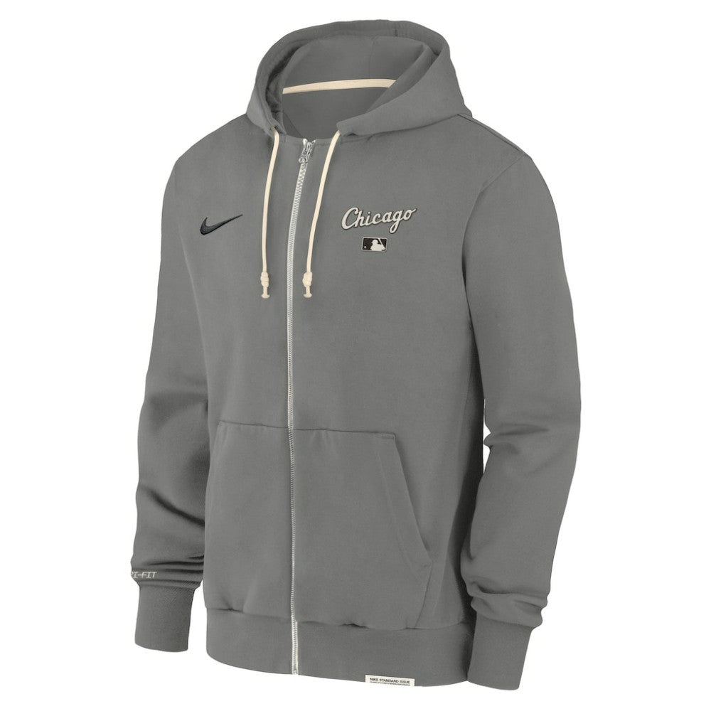 Chicago White Sox Nike Authentic Collection Travel Performance Full-Zip Hoodie - Charcoal - Nike Online
