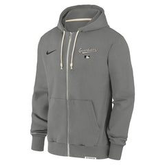 Cleveland Guardians Nike Authentic Collection Travel Performance Full-Zip Hoodie - Charcoal - Nike Discount
