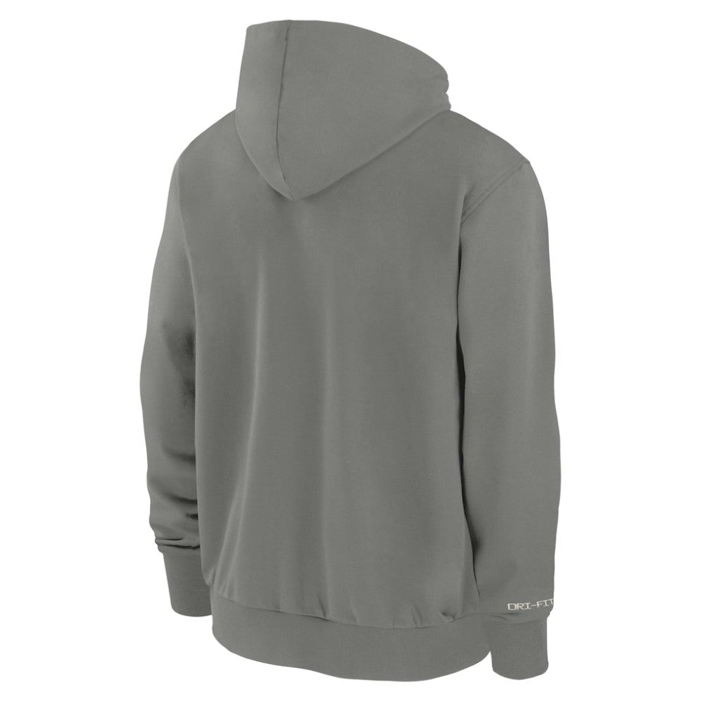 Chicago Cubs Nike Authentic Collection Travel Performance Full-Zip Hoodie - Charcoal - Nike Lifestyle