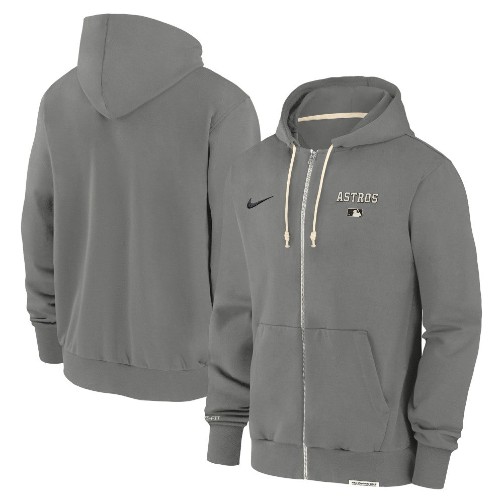 Houston Astros Nike Authentic Collection Travel Performance Full-Zip Hoodie - Charcoal - Nike Sale