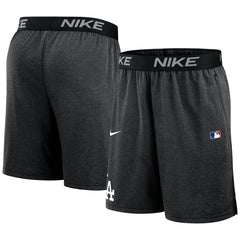 Los Angeles Dodgers Nike Authentic Collection Performance Knit Shorts - Black - Nike on Sale
