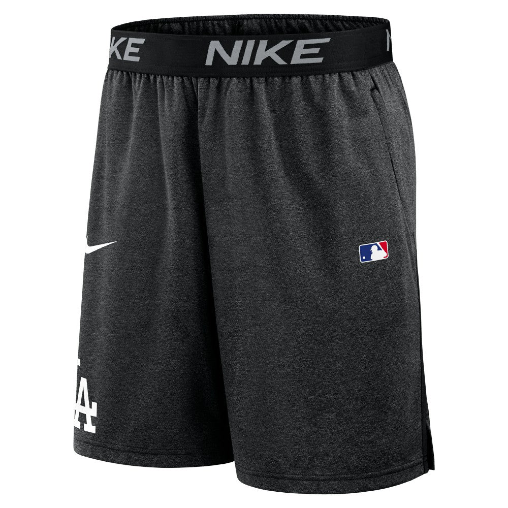 Los Angeles Dodgers Nike Authentic Collection Performance Knit Shorts - Black - Nike on Sale
