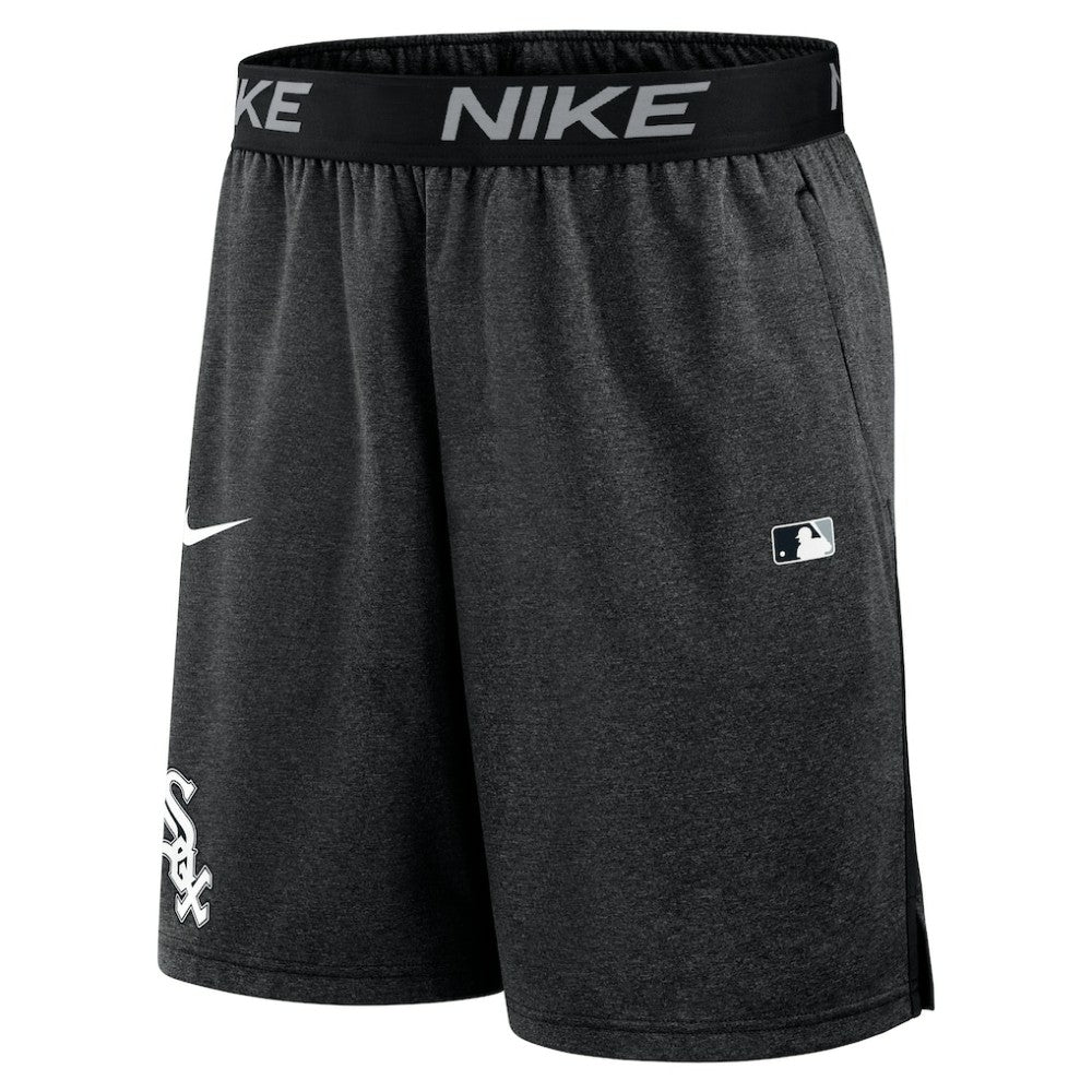 Chicago White Sox Nike Authentic Collection Performance Knit Shorts - Black - Nike Lifestyle