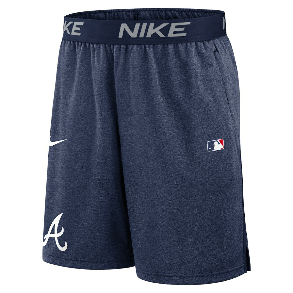 Atlanta Braves Nike Authentic Collection Performance Knit Shorts - Navy - Nike Online