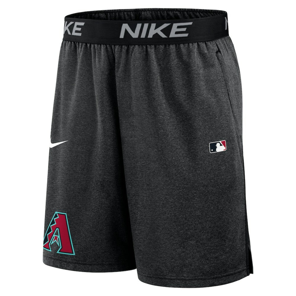 Arizona Diamondbacks Nike Authentic Collection Performance Knit Shorts - Black - Nike Discount