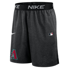 Arizona Diamondbacks Nike Authentic Collection Performance Knit Shorts - Black - Nike Discount