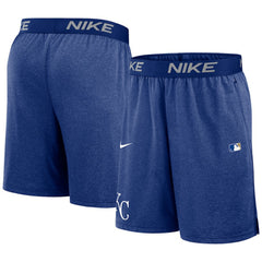 Kansas City Royals Nike Authentic Collection Performance Knit Shorts - Royal - Nike on Sale