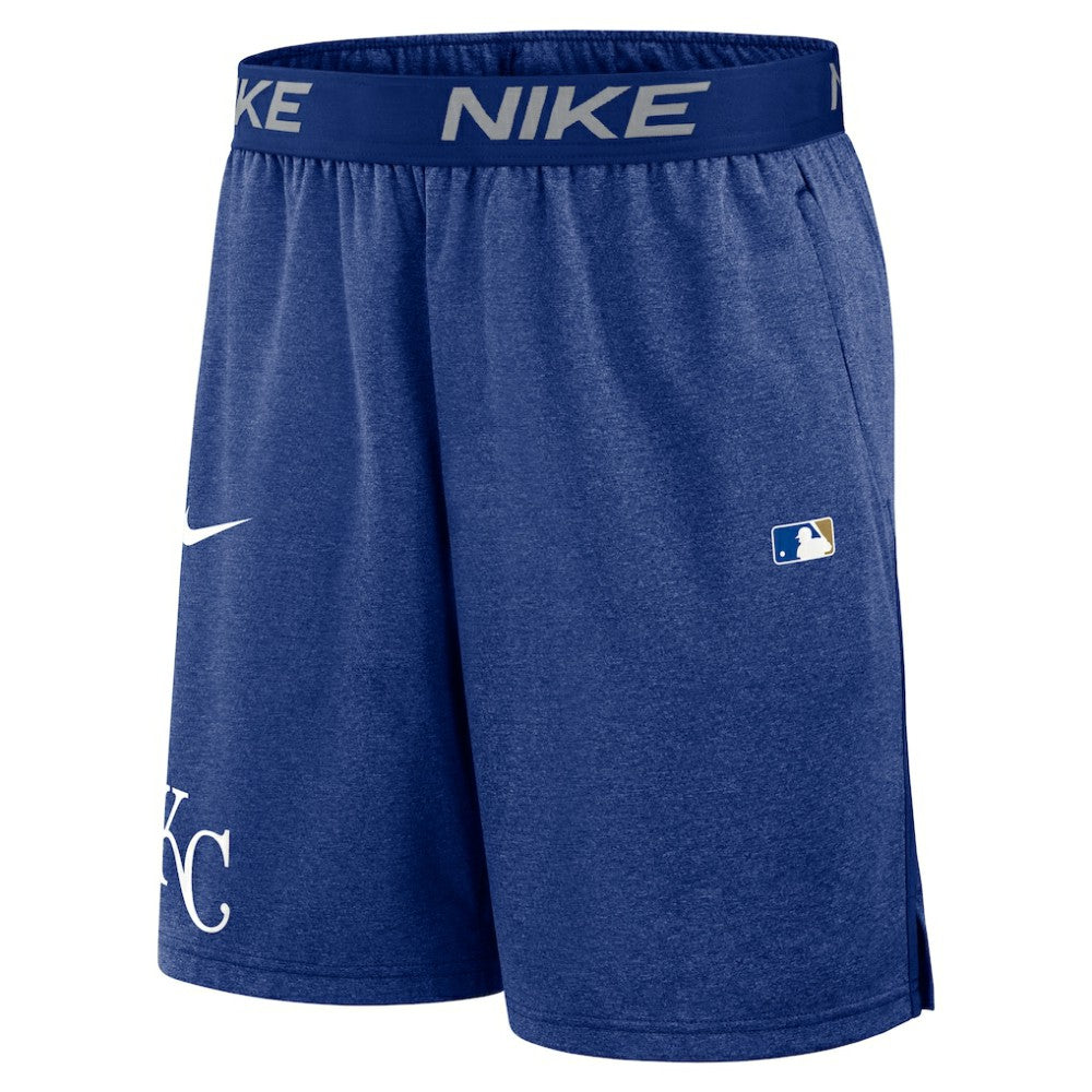 Kansas City Royals Nike Authentic Collection Performance Knit Shorts - Royal - Nike on Sale