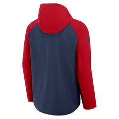 St. Louis Cardinals Nike Authentic Collection Raglan Performance Full-Zip Jacket - Navy/Red - Nike Online