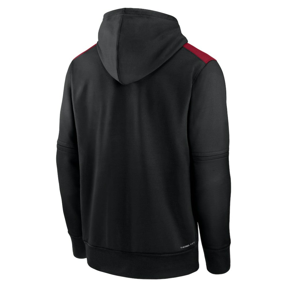 Arizona Diamondbacks Nike Authentic Collection Performance Pullover Hoodie - Black - Nike Discount