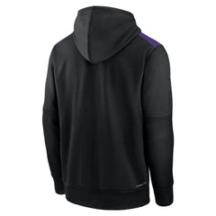 Tampa Bay Rays Nike Authentic Collection Performance Pullover Hoodie - Black - Nike Online