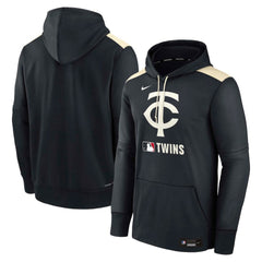 Minnesota Twins Nike Authentic Collection Performance Pullover Hoodie - Navy - Nike Lifestyle
