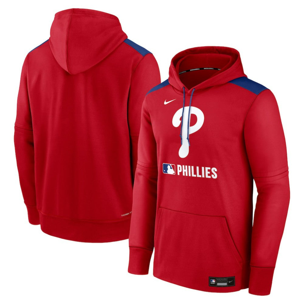 Philadelphia Phillies Nike Authentic Collection Performance Pullover Hoodie - Red - Nike Online