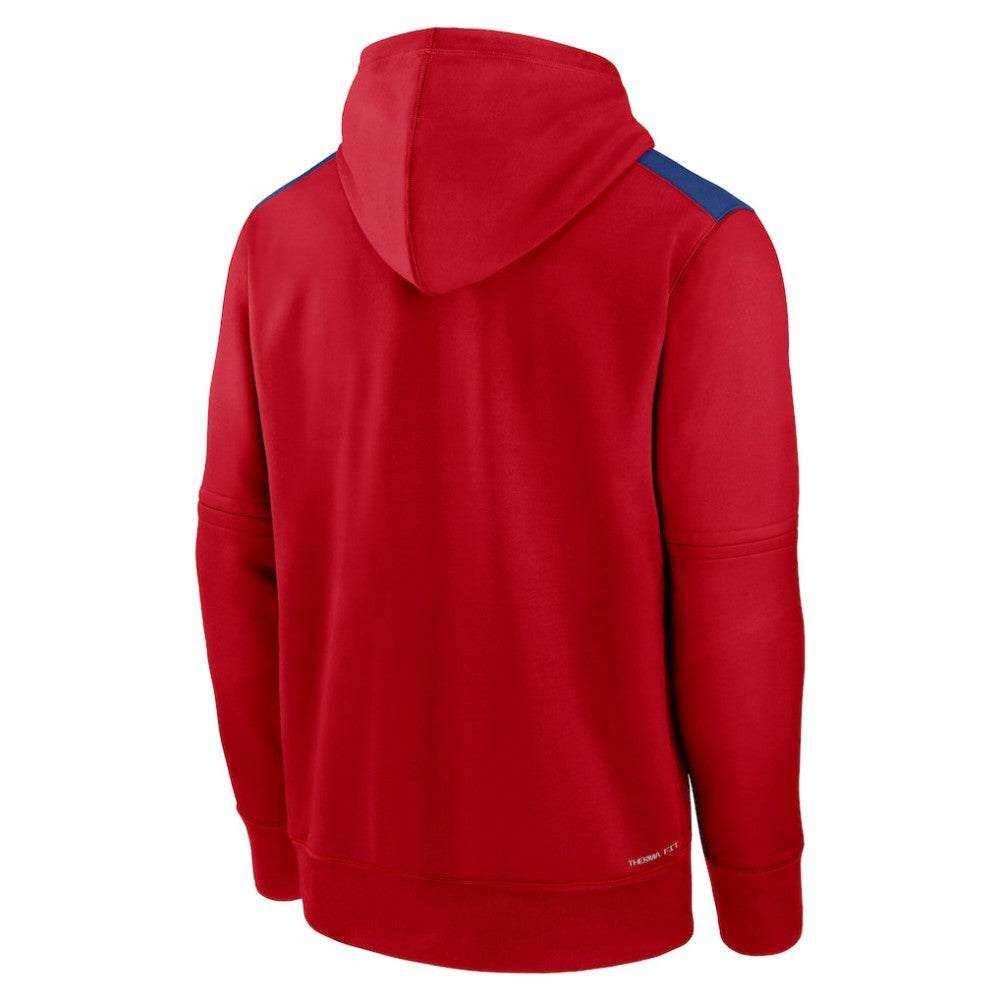 Philadelphia Phillies Nike Authentic Collection Performance Pullover Hoodie - Red - Nike Online