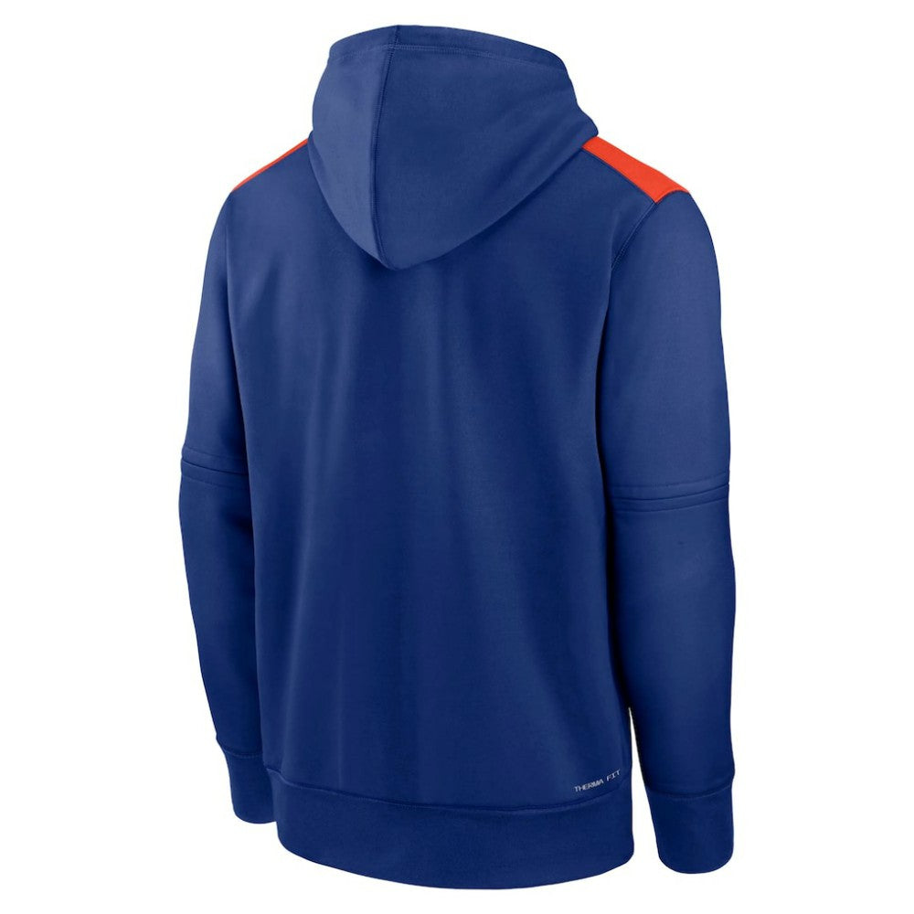 New York Mets Nike Authentic Collection Performance Pullover Hoodie - Royal - Nike on Sale