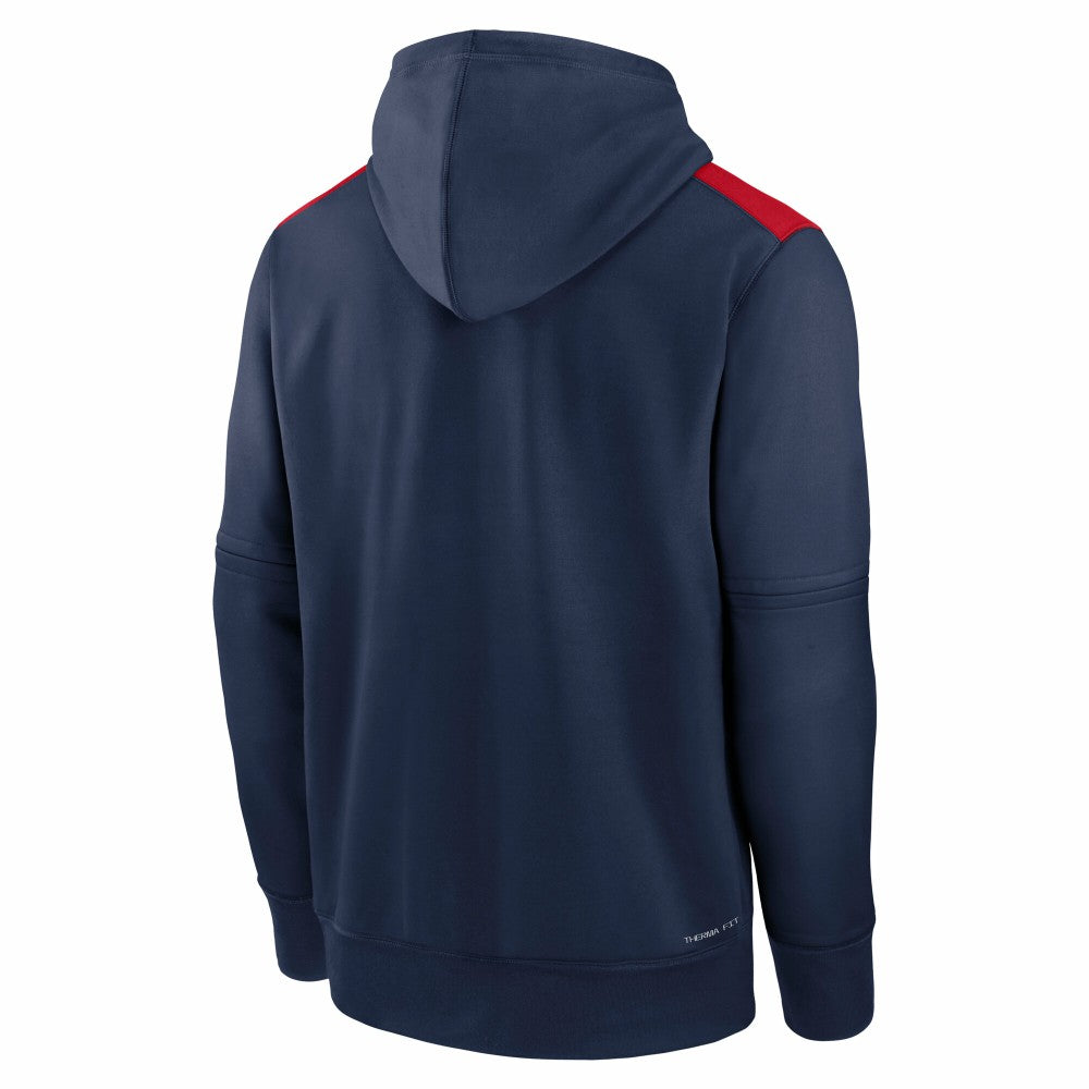 Los Angeles Angels Nike Authentic Collection Performance Pullover Hoodie - Navy - Nike Sale