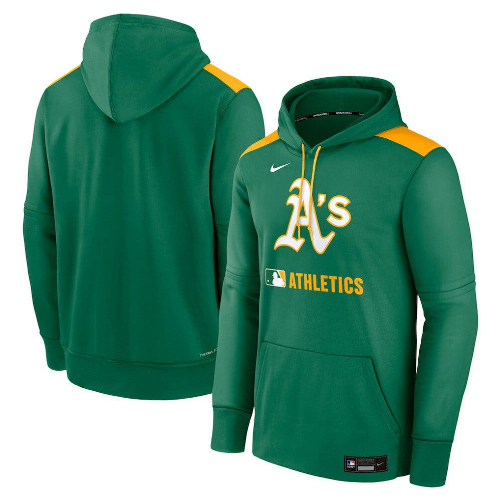Athletics Nike Authentic Collection Performance Pullover Hoodie - Kelly Green - Nike Discount