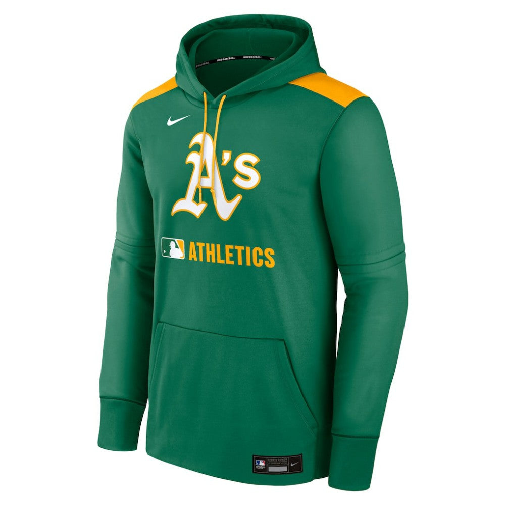 Athletics Nike Authentic Collection Performance Pullover Hoodie - Kelly Green - Nike Discount