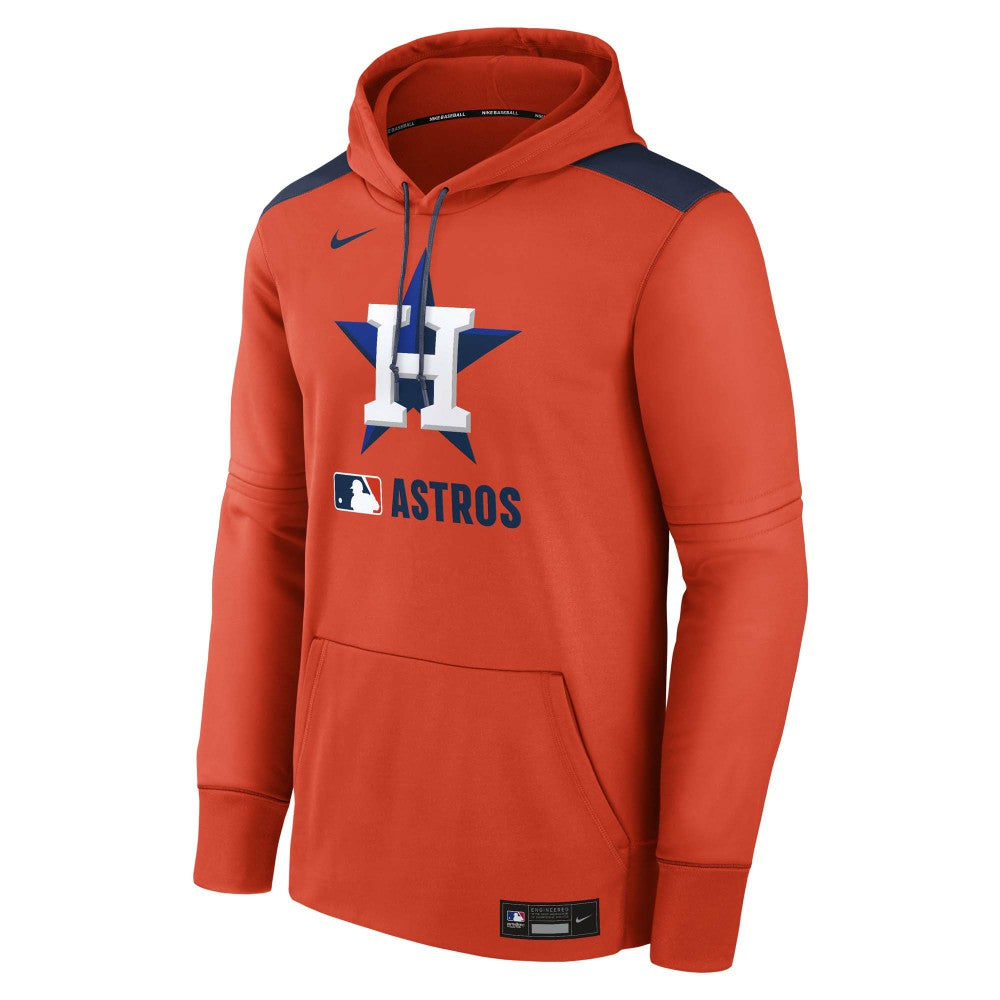 Houston Astros Nike Authentic Collection Performance Pullover Hoodie - Orange - Nike Sale