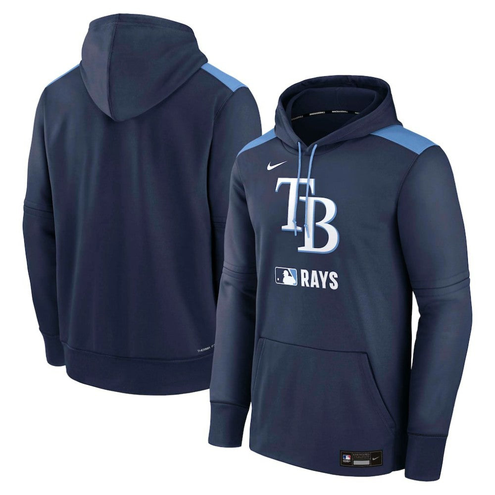 Tampa Bay Rays Nike Authentic Collection Performance Pullover Hoodie - Navy - Nike Discount