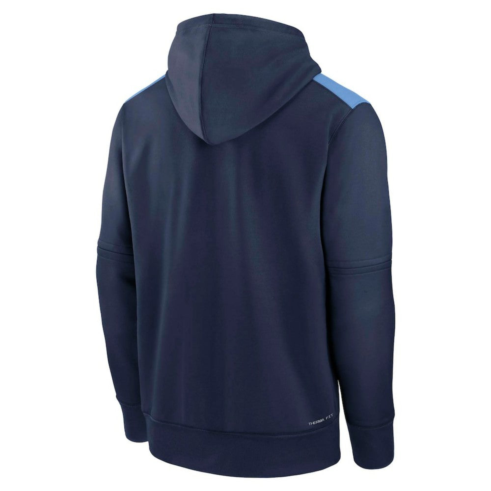 Tampa Bay Rays Nike Authentic Collection Performance Pullover Hoodie - Navy - Nike Discount