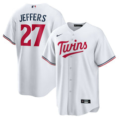 Ryan Jeffers Minnesota Twins Nike Home Replica Player Jersey - White - Nike Discount