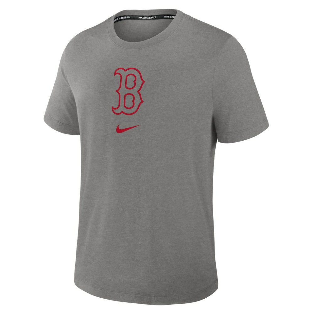 Boston Red Sox Nike Authentic Collection Early Work Tri-Blend Dri-FIT T-Shirt - Heather Charcoal - Nike Sale