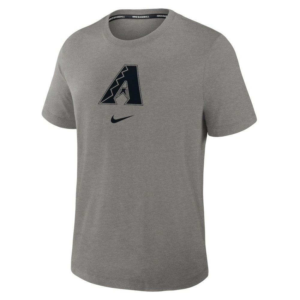 Arizona Diamondbacks Nike Authentic Collection Early Work Tri-Blend Dri-FIT T-Shirt - Heather Charcoal - Nike Sale