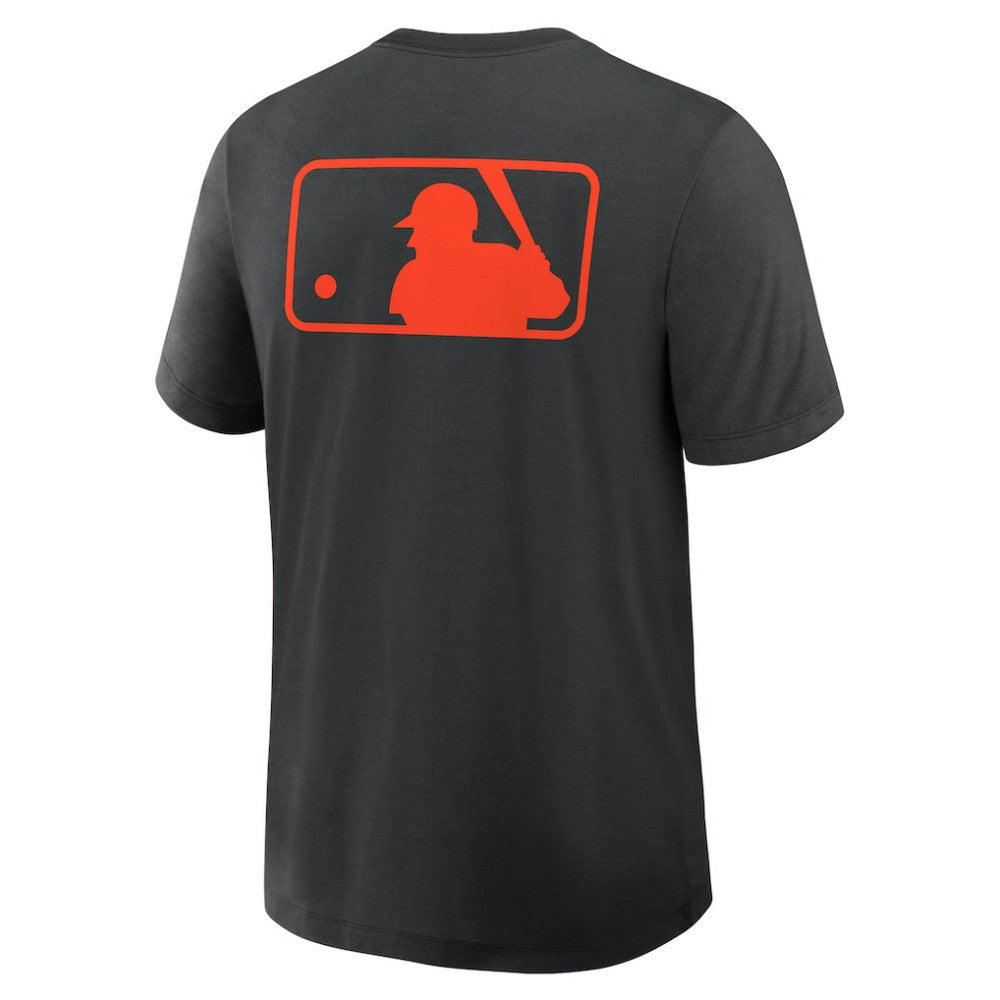 Baltimore Orioles Nike Authentic Collection Early Work Tri-Blend Dri-FIT T-Shirt - Black - Nike Discount