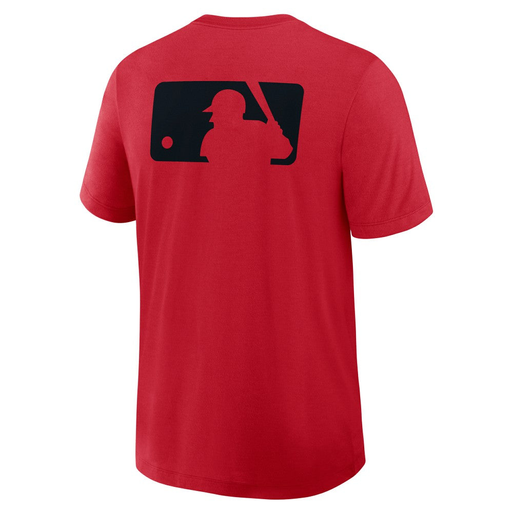 Cincinnati Reds Nike Authentic Collection Early Work Tri-Blend Dri-FIT T-Shirt - Red - Nike Sale