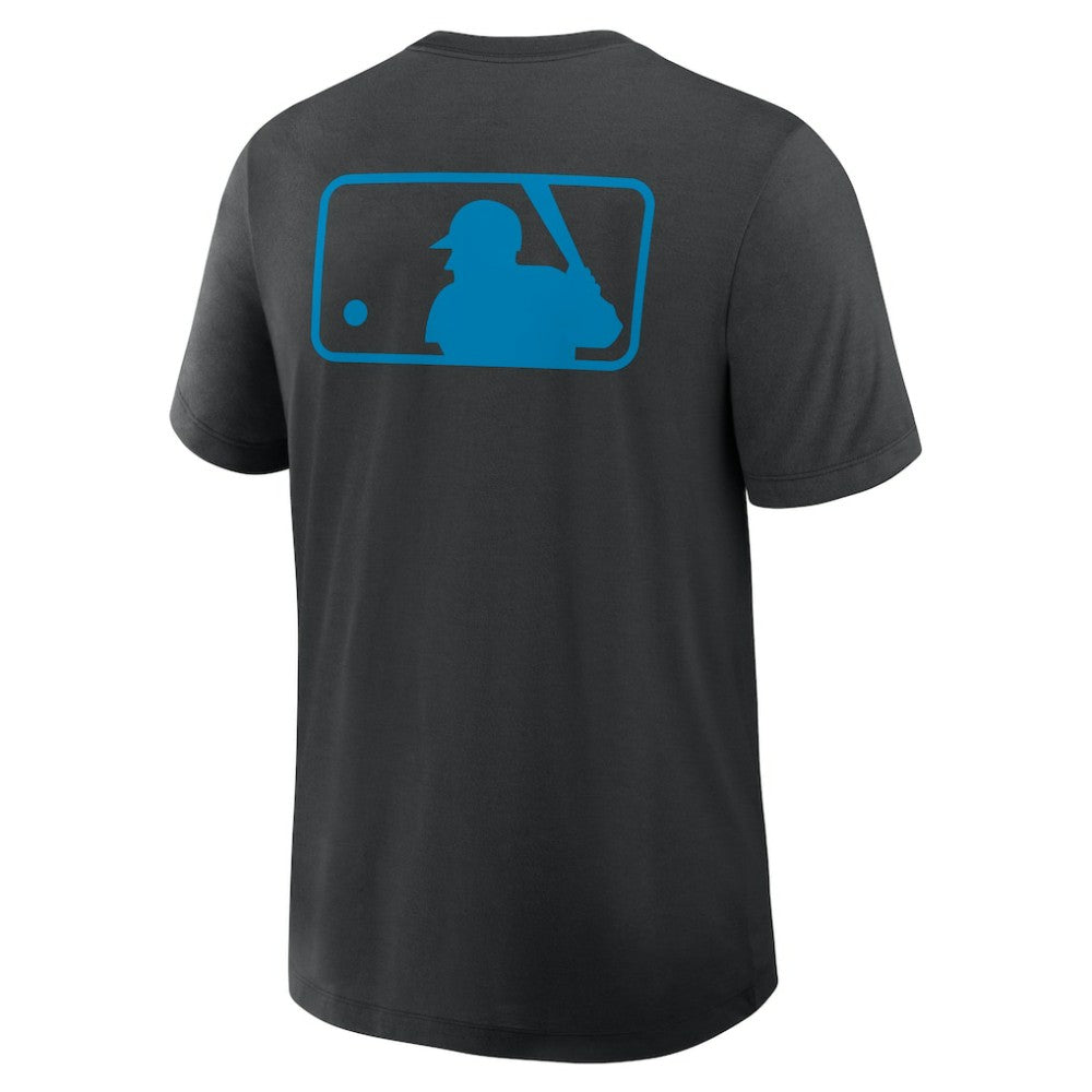 Miami Marlins Nike Authentic Collection Early Work Tri-Blend Dri-FIT T-Shirt - Black - Nike Online
