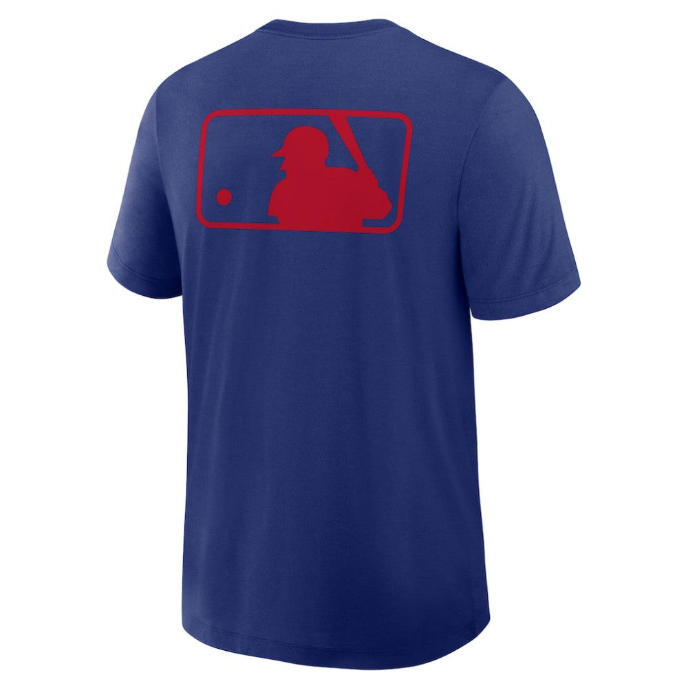 Texas Rangers Nike Authentic Collection Early Work Tri-Blend Dri-FIT T-Shirt - Royal - Nike Lifestyle