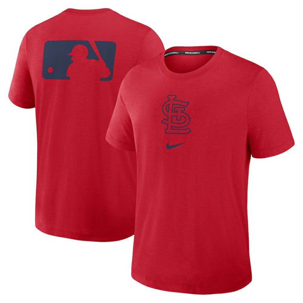 St. Louis Cardinals Nike Authentic Collection Early Work Tri-Blend Dri-FIT T-Shirt - Red - Nike Online