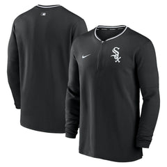 Chicago White Sox Nike Authentic Collection Performance Half-Zip Top - Black - Nike Online