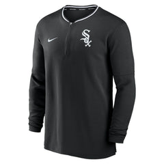 Chicago White Sox Nike Authentic Collection Performance Half-Zip Top - Black - Nike Online