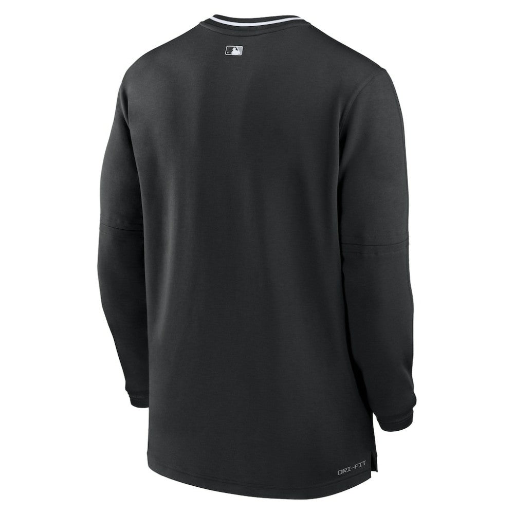 Chicago White Sox Nike Authentic Collection Performance Half-Zip Top - Black - Nike Online
