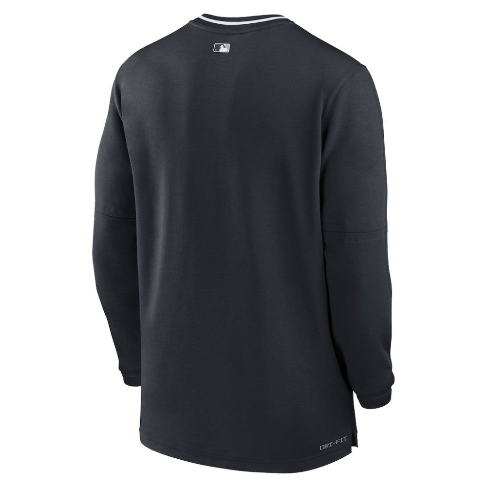 New York Yankees Nike Authentic Collection Performance Half-Zip Top - Navy - Nike Online