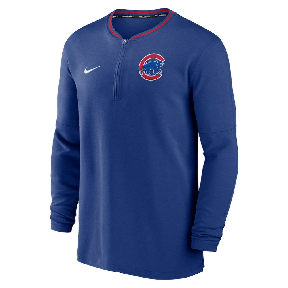 Chicago Cubs Nike Authentic Collection Performance Half-Zip Top - Royal - Nike Online