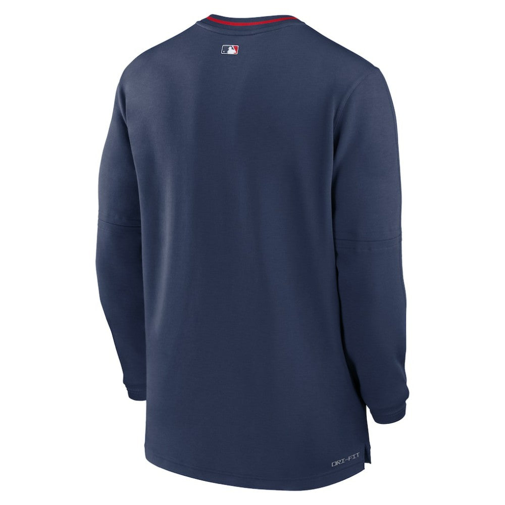 Boston Red Sox Nike Authentic Collection Performance Half-Zip Top - Navy - Nike Lifestyle