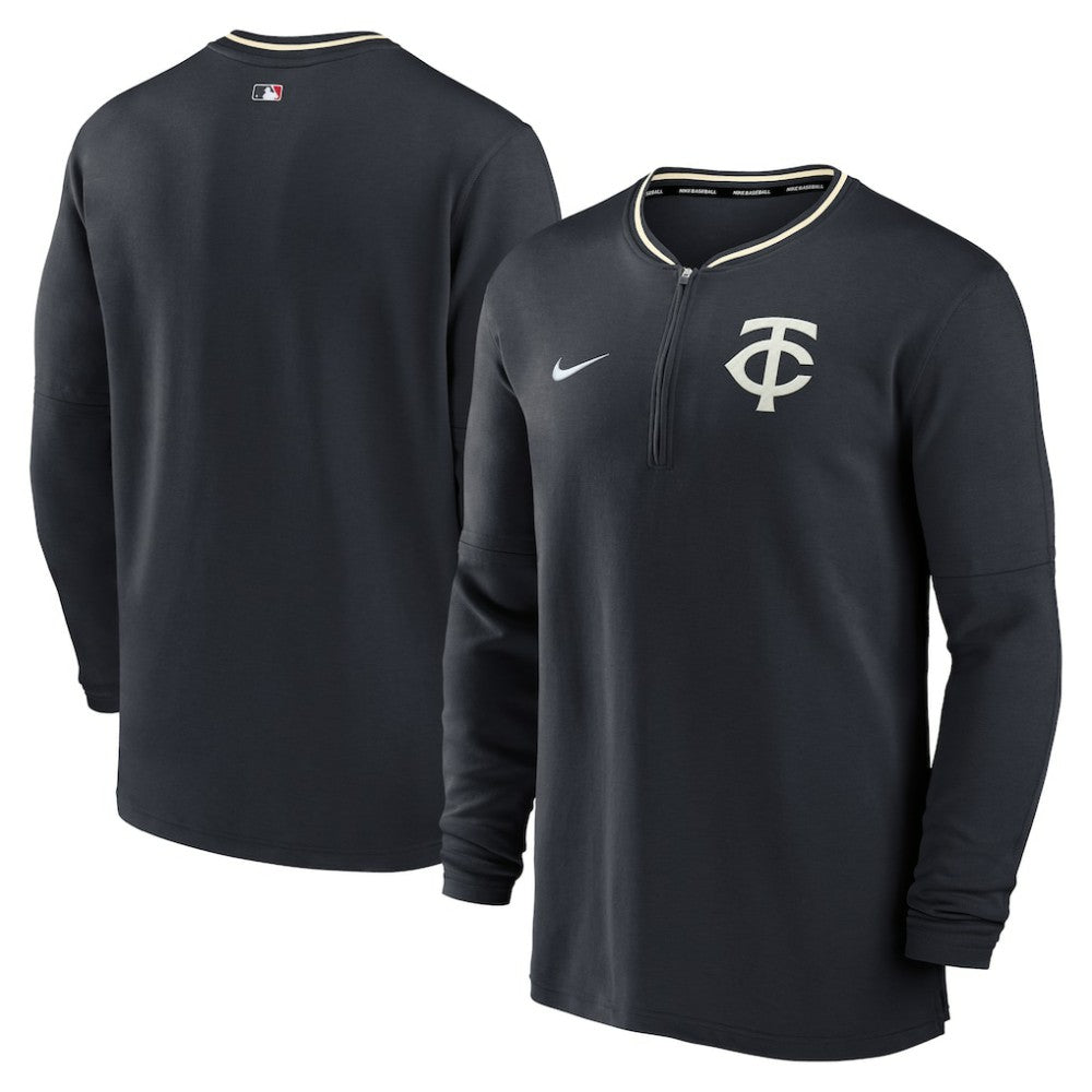 Minnesota Twins Nike Authentic Collection Dri-FIT Half-Zip Top - Navy - Nike Sale