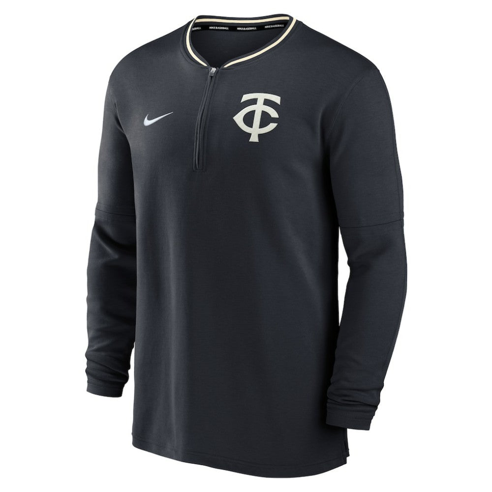 Minnesota Twins Nike Authentic Collection Dri-FIT Half-Zip Top - Navy - Nike Sale