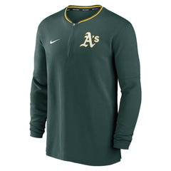 Athletics Nike Authentic Collection Performance Half-Zip Top - Green - Nike Online