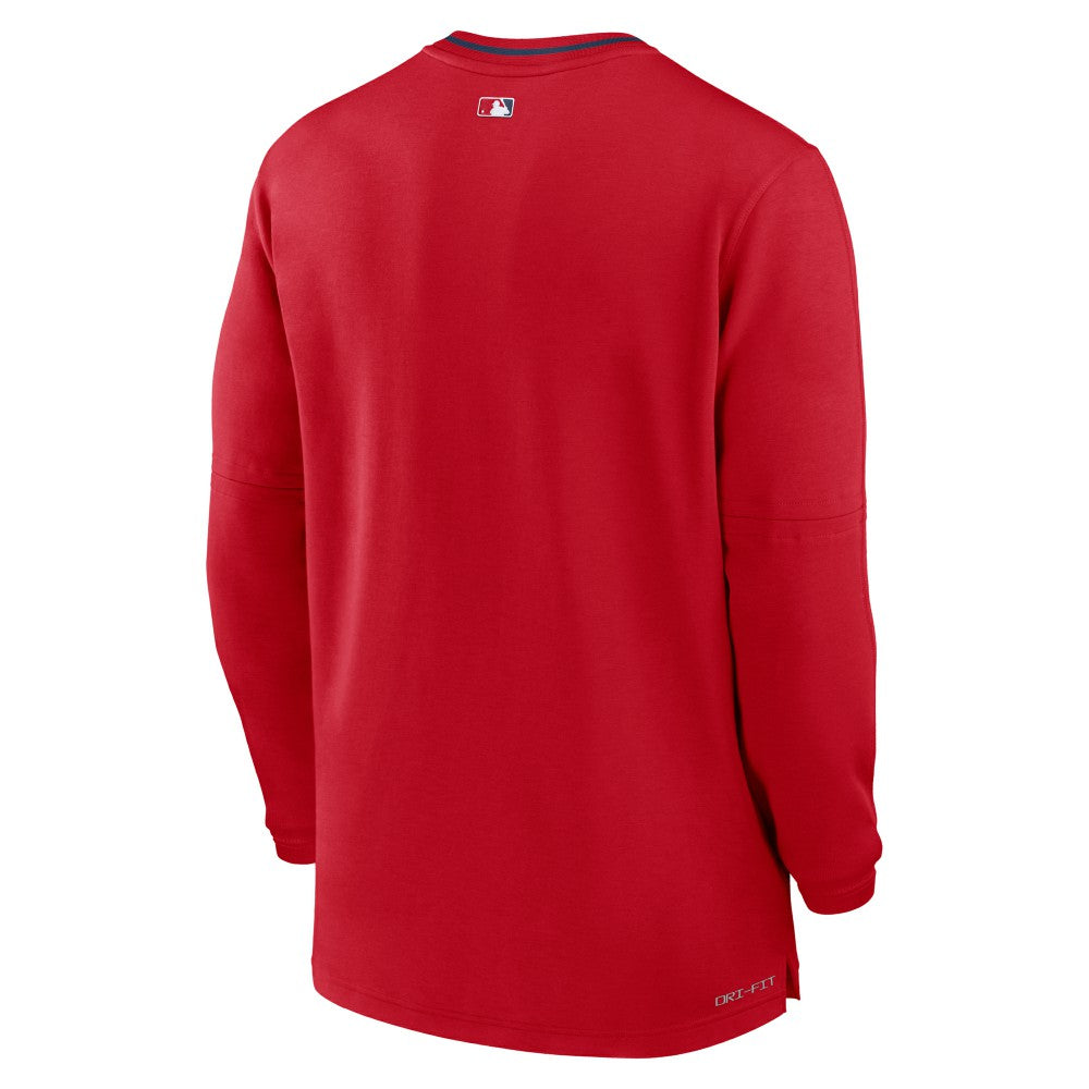 Los Angeles Angels Nike Authentic Collection Performance Half-Zip Top - Red - Nike Discount
