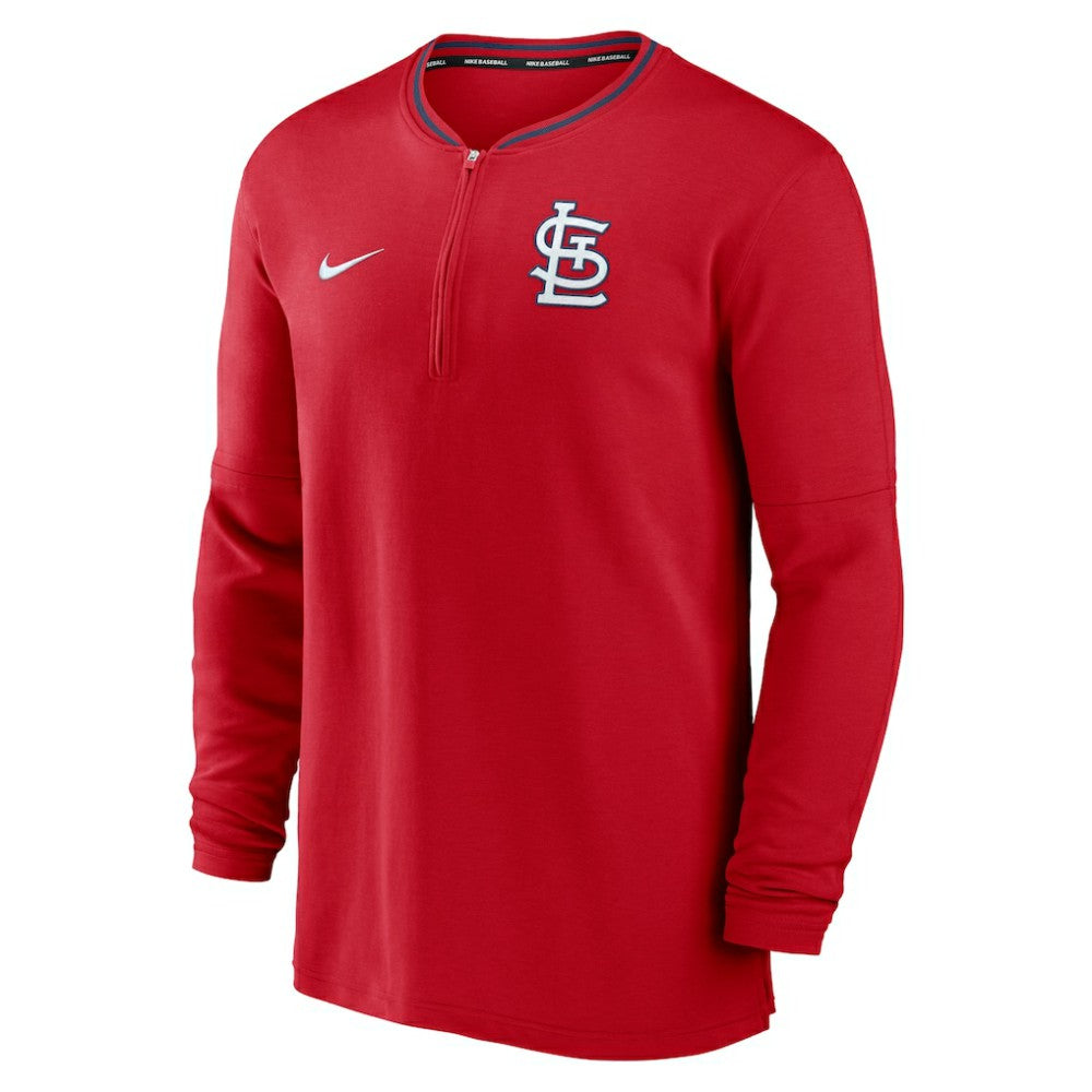 St. Louis Cardinals Nike Authentic Collection Performance Half-Zip Top - Red - Nike on Sale