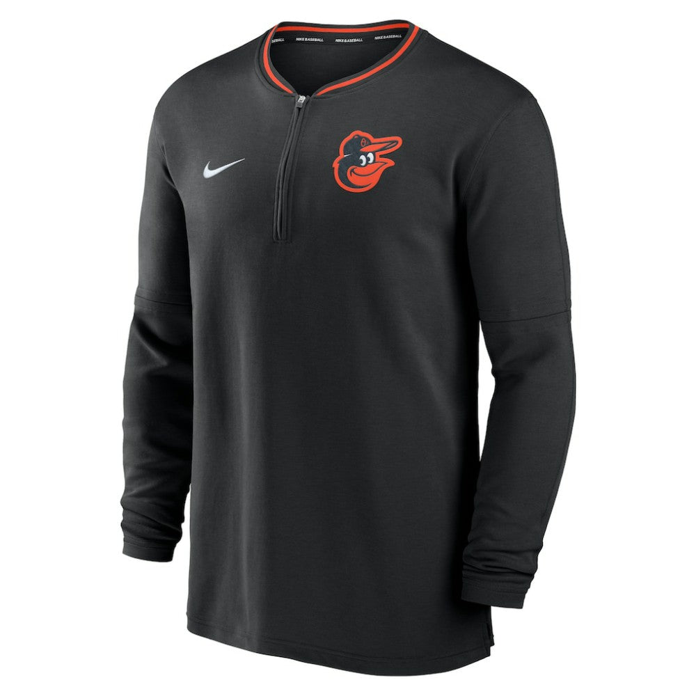 Baltimore Orioles Nike Authentic Collection Performance Half-Zip Top - Black - Nike Online