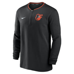 Baltimore Orioles Nike Authentic Collection Performance Half-Zip Top - Black - Nike Online