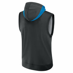 Miami Marlins Nike Authentic Collection Dri-FIT Sleeveless Hoodie - Black - Nike Discount