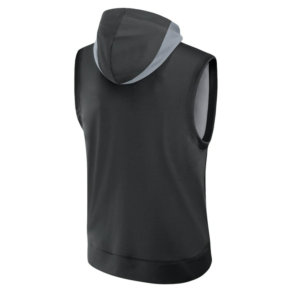 Chicago White Sox Nike Authentic Collection Dri-FIT Sleeveless Hoodie - Black - Nike Online