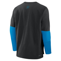 Miami Marlins Nike Authentic Collection Player Dri-FIT Lightweight Pullover  - Black - Nike on Sale