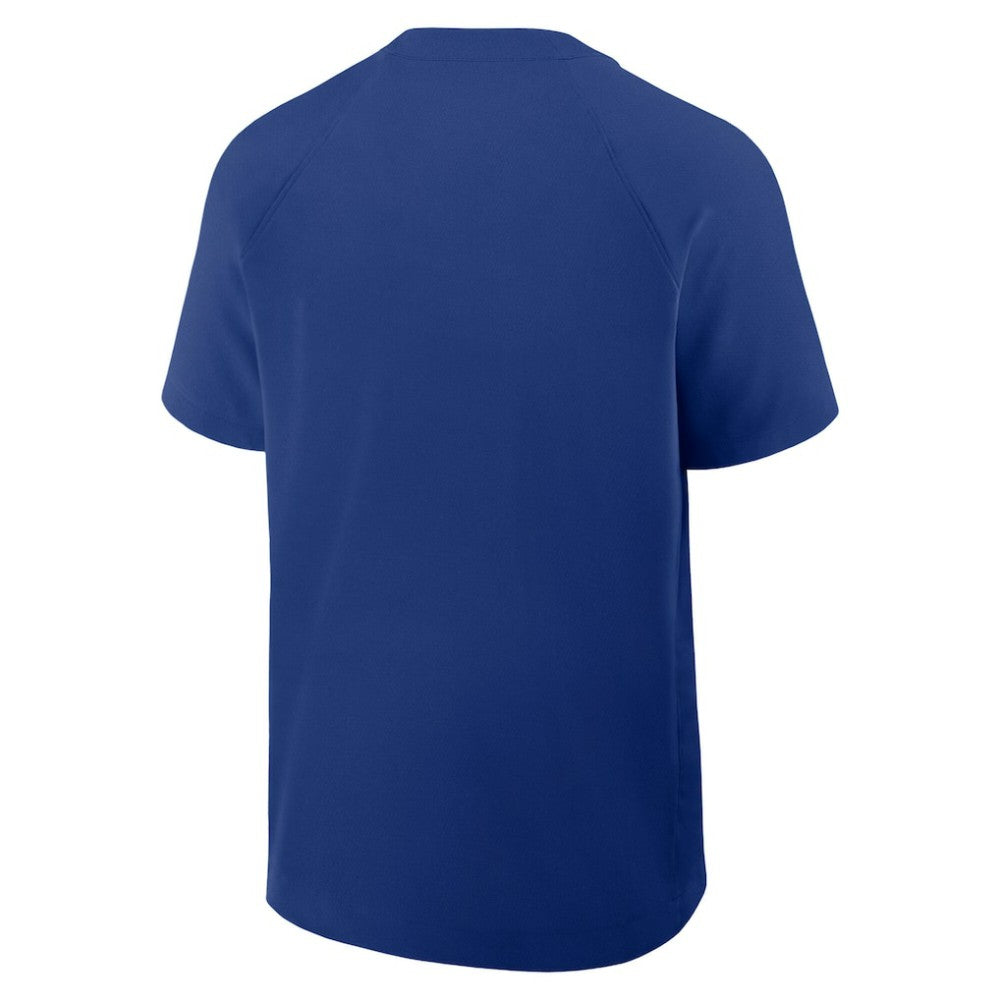 Chicago Cubs Nike Authentic Collection Raglan Short Sleeve Windshirt - Royal - Nike Discount